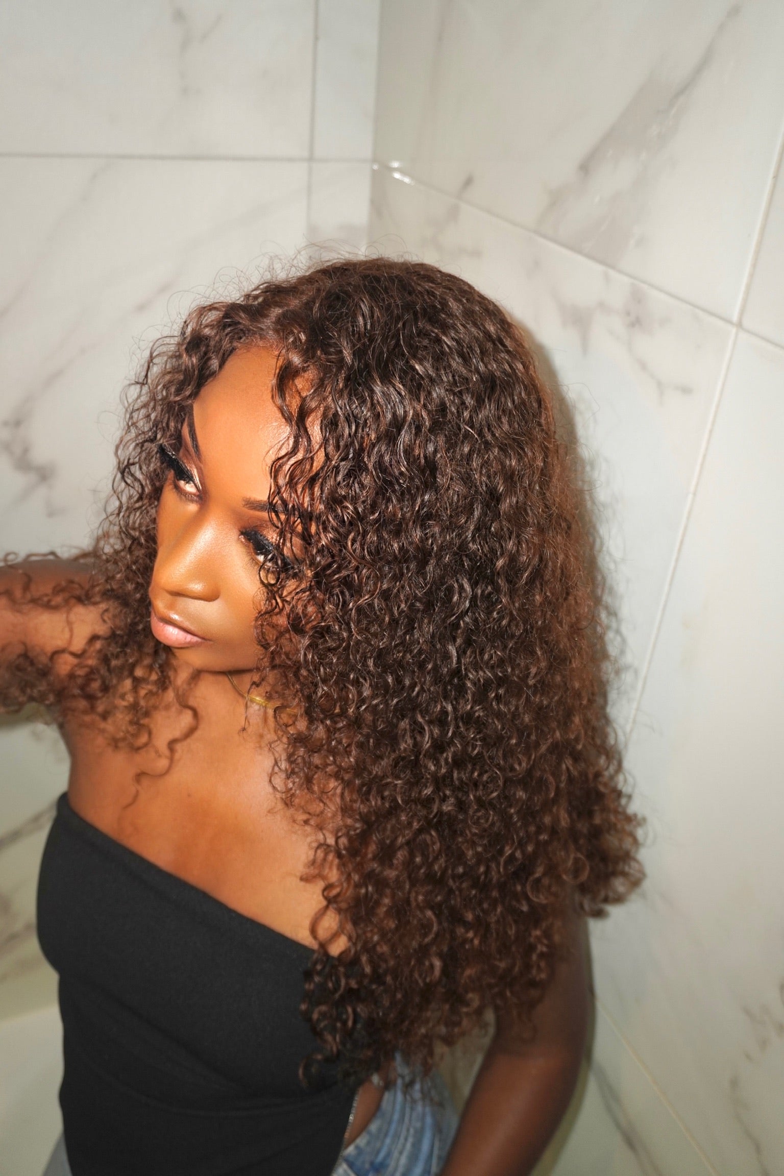 Lexie – Glueless Water Wave 4x4 Lace Front Wigs